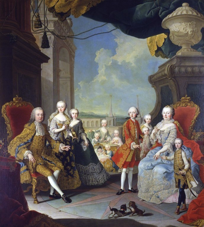 L'epidemia di vaiolo che interessò nel 1767 Vienna colpì anche la famiglia 
imperiale