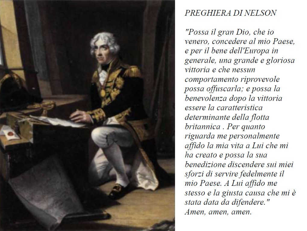 La preghiera di Nelson