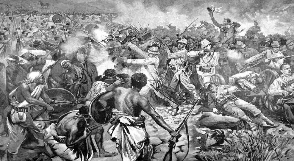 La battaglia di Adua del 1° marzo 1896